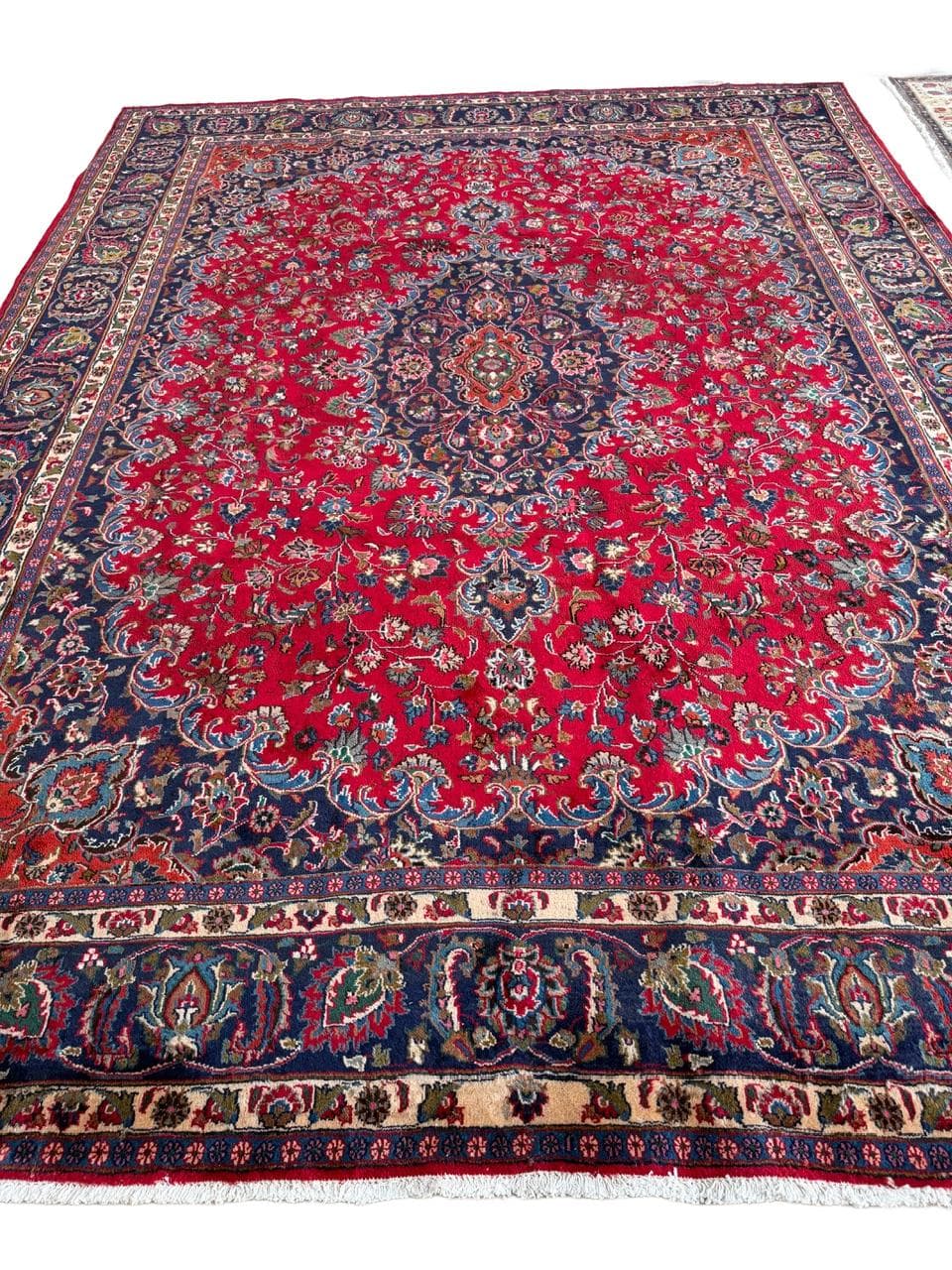 Dywan Keshan, multikolor, wełna, Iran