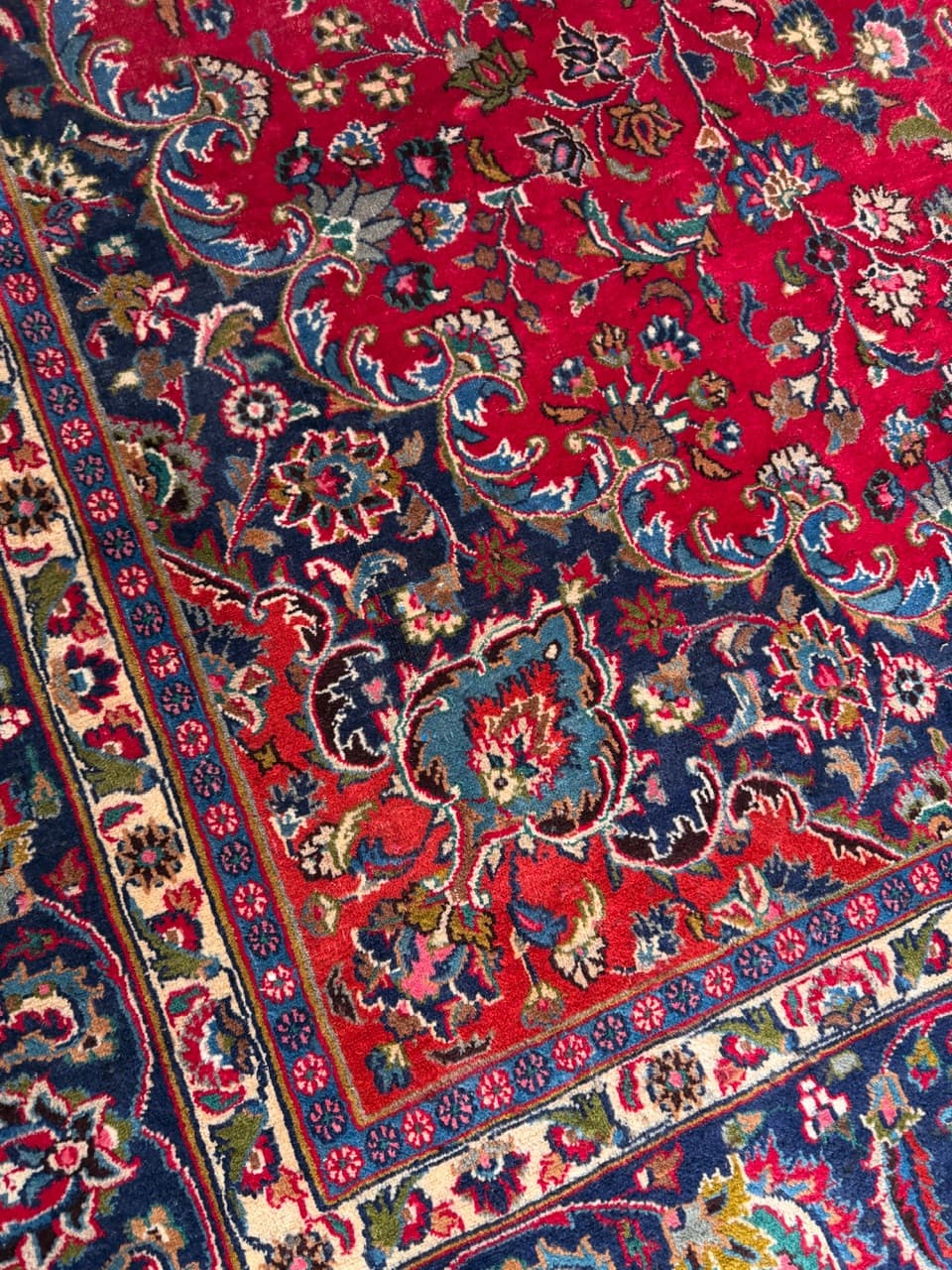 Dywan Keshan, multikolor, wełna, Iran - 210456