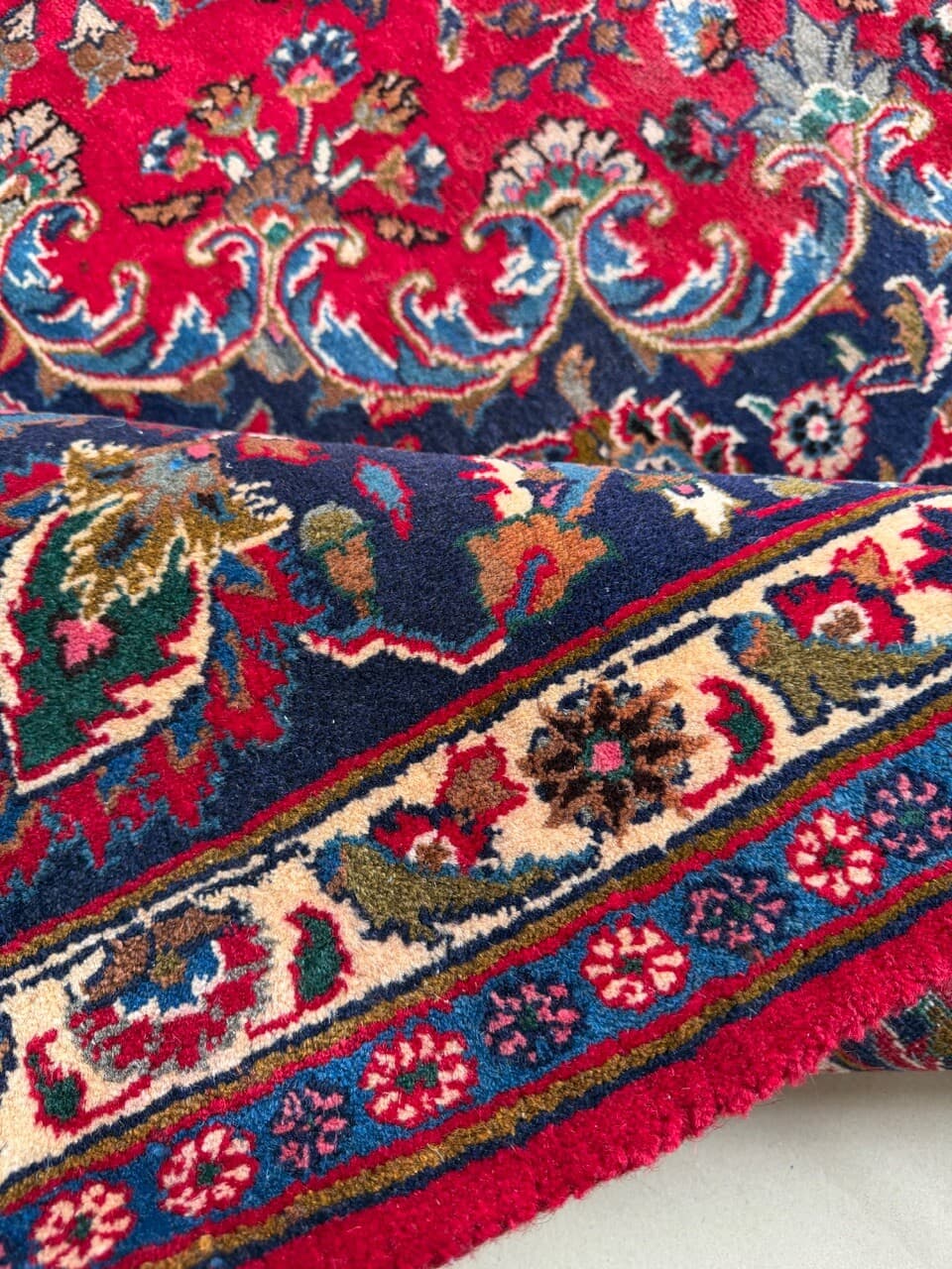 Dywan Keshan, multikolor, wełna, Iran - 210449