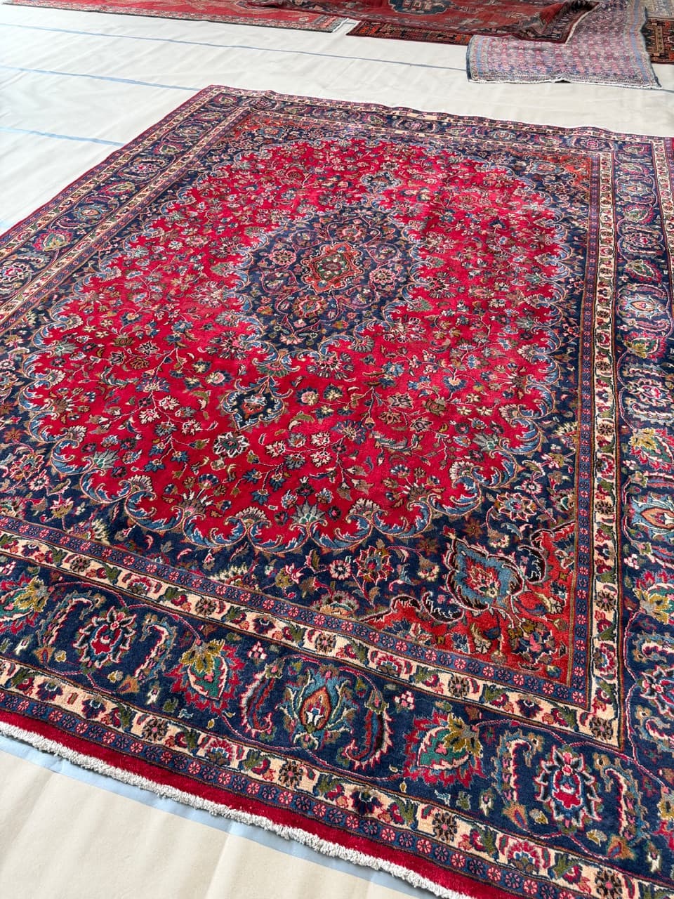 Dywan Keshan, multikolor, wełna, Iran - 210462