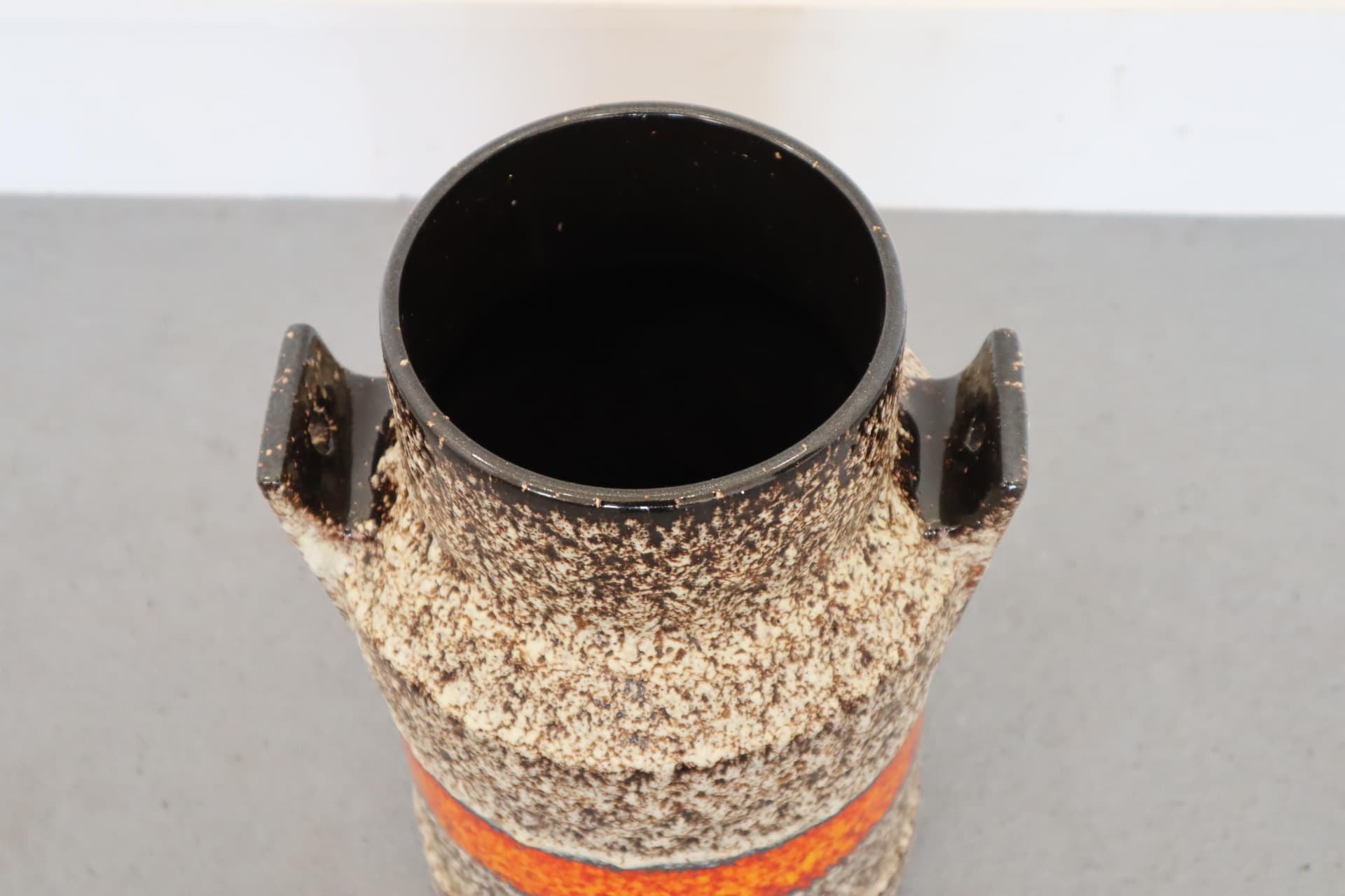 Multicolor Stoneware Vase, Fat Lava Style, Germany, 1970s - 15239