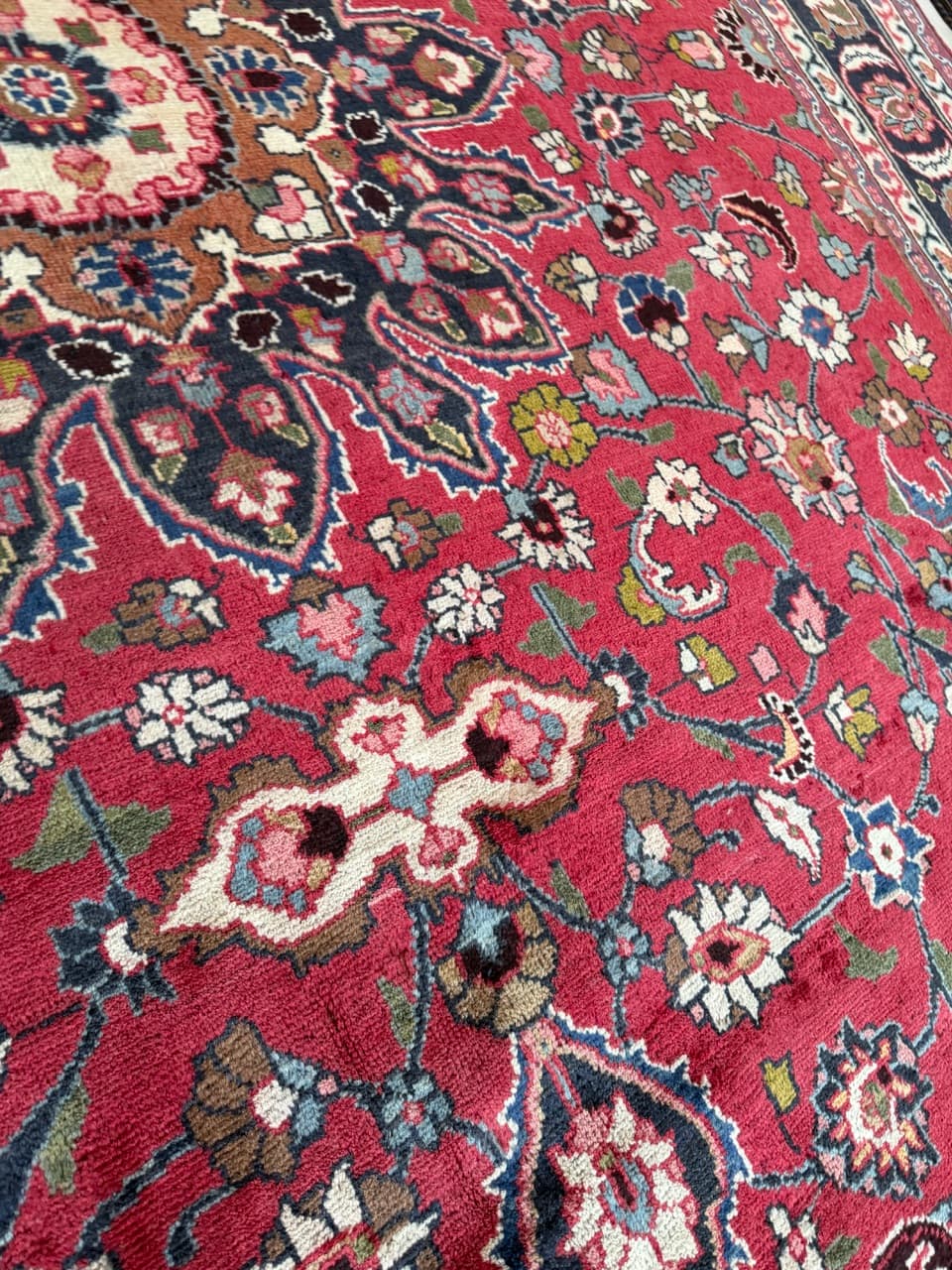 Dywan Mesched, multikolor, wełna, Iran - 210606