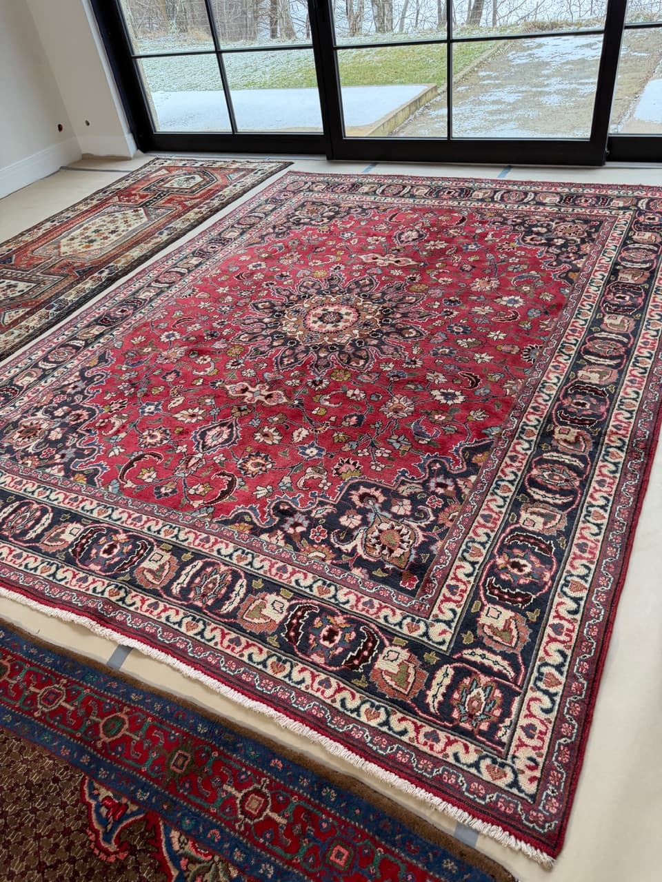 Dywan Mesched, multikolor, wełna, Iran - 210605