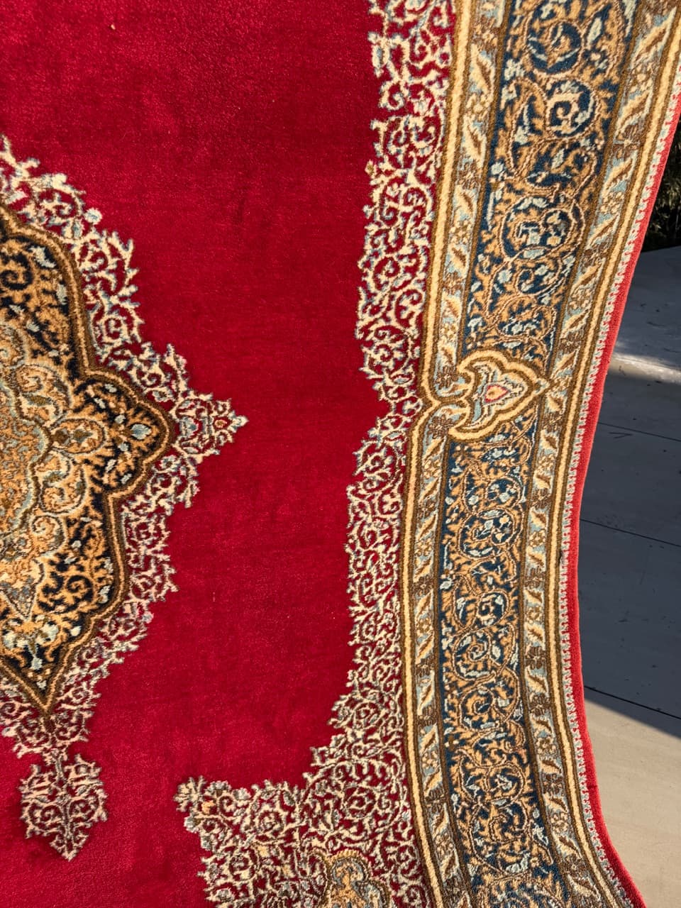 Persian Rug Indo Kirman 280x185 cm, red wool, India - 210658