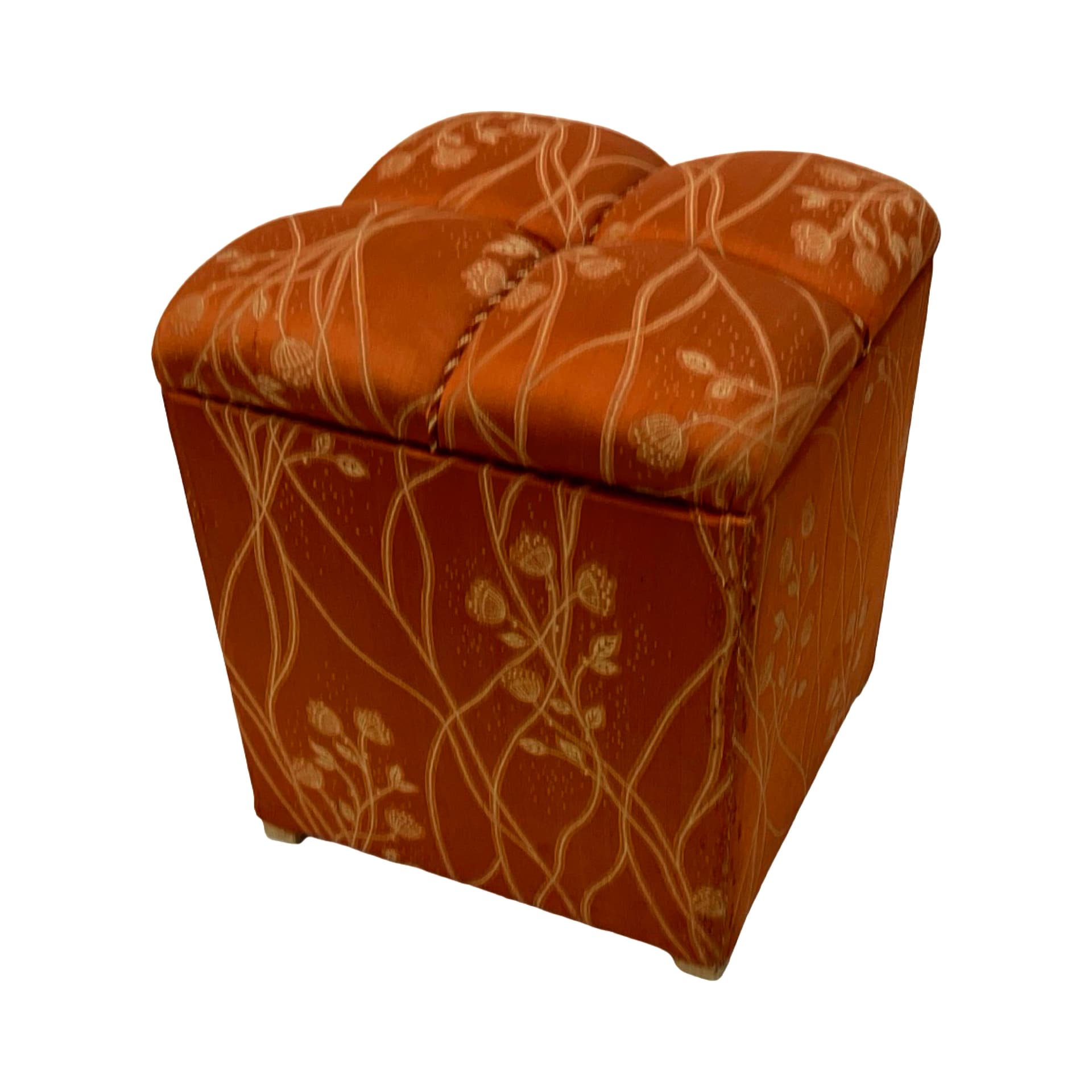 Pufa Art Deco, copper, Niemcy, lata 30. - 210825