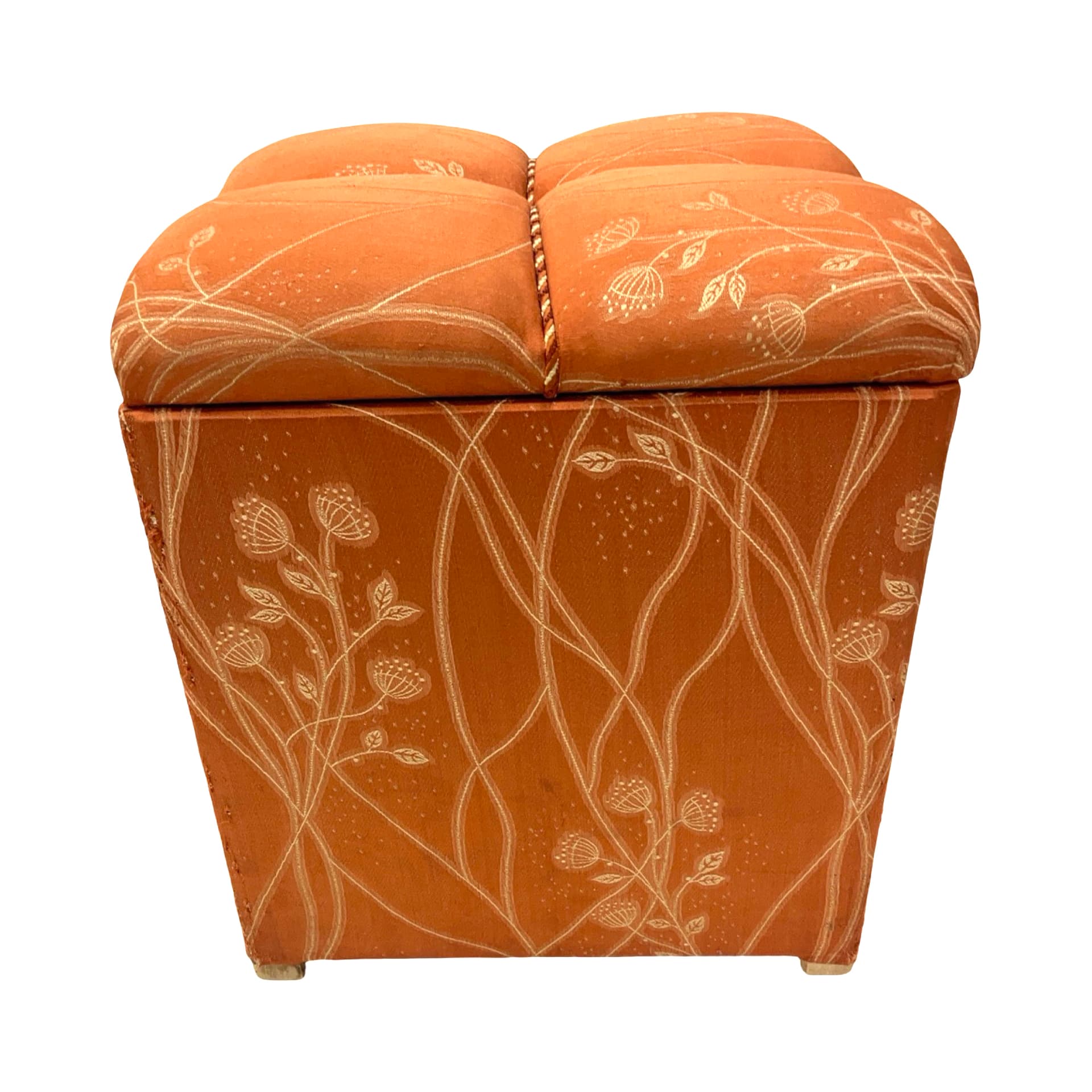 Pufa Art Deco, copper, Niemcy, lata 30. - 210820