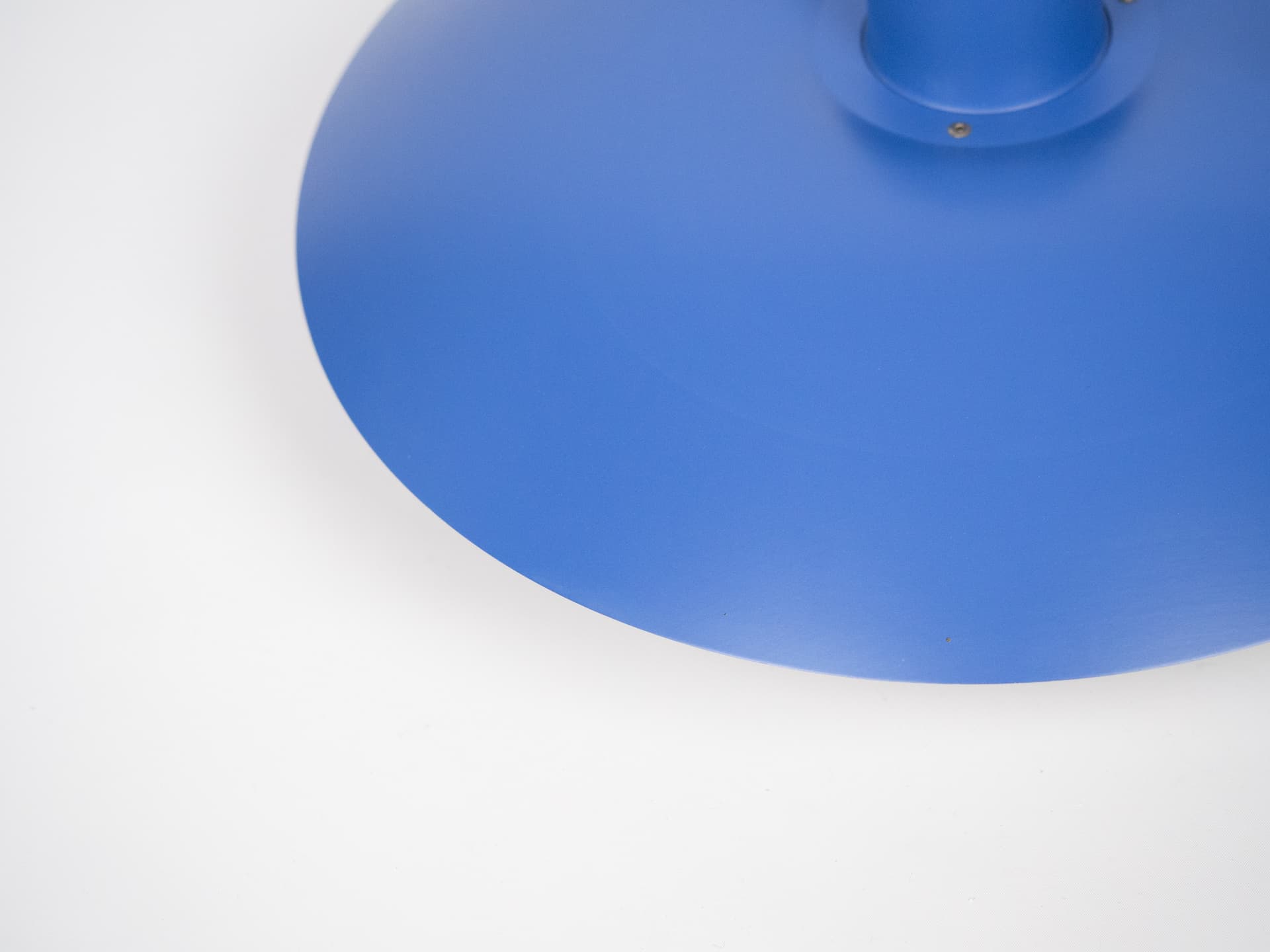 Lampa wisząca PH 4/3, niebieski, metal, proj. P. Henningsen, Louis Poulsen, Dania, lata 60. - 210923