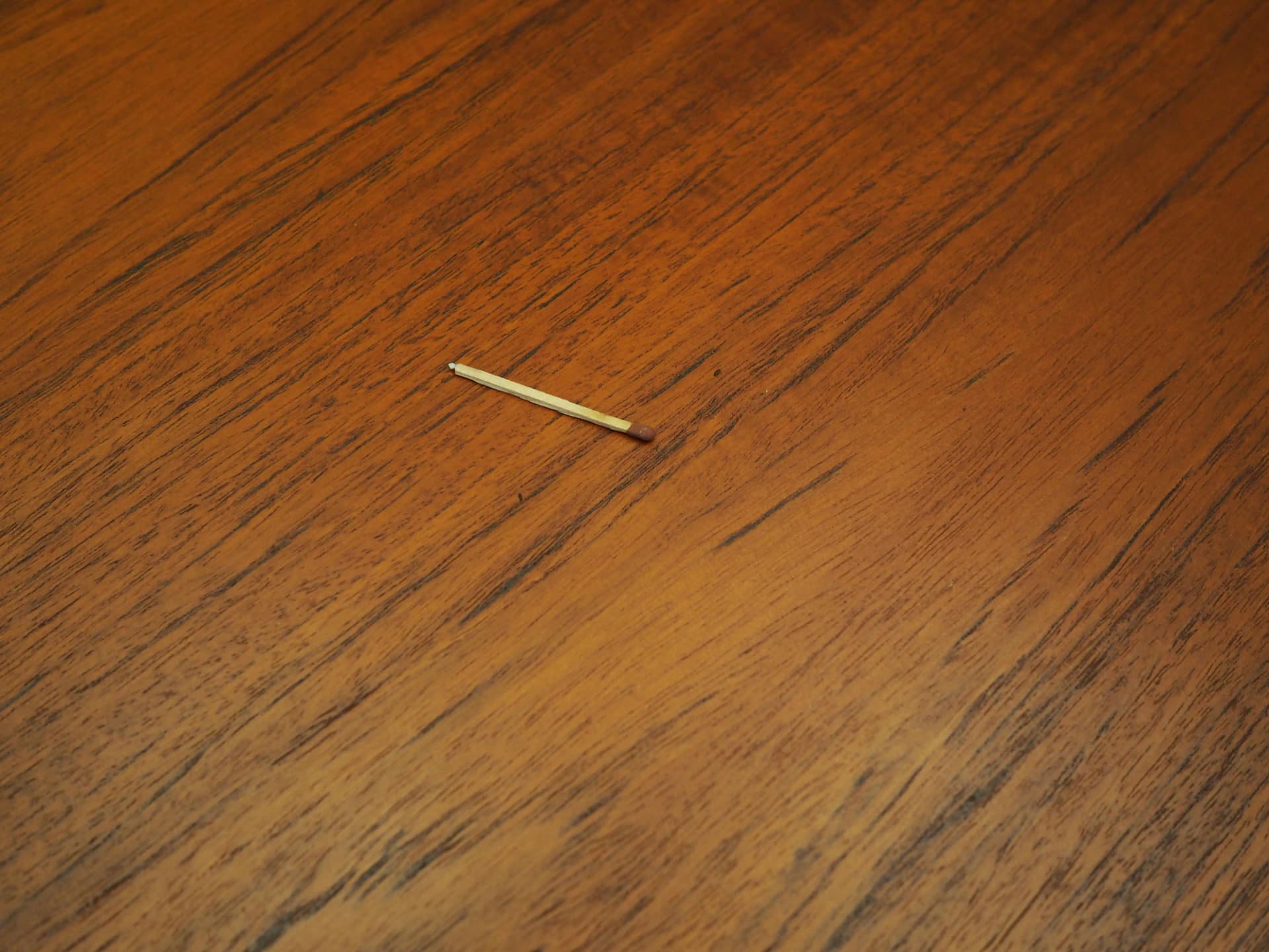 Biurko tekowe, pomarańczowy, teak, Dania, lata 70. - 15349