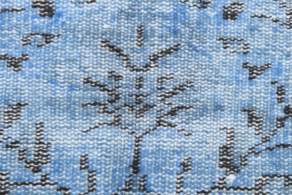 Dywan 252x155 cm, niebieski, wełna, Turcja, lata 60. - 211128