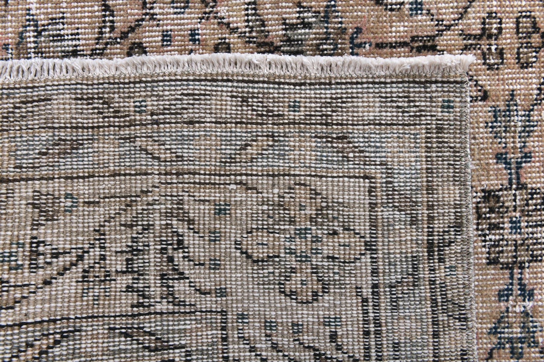 Dywan 307x206 cm, brązowy, wełna, Turcja, lata 60. - 211301