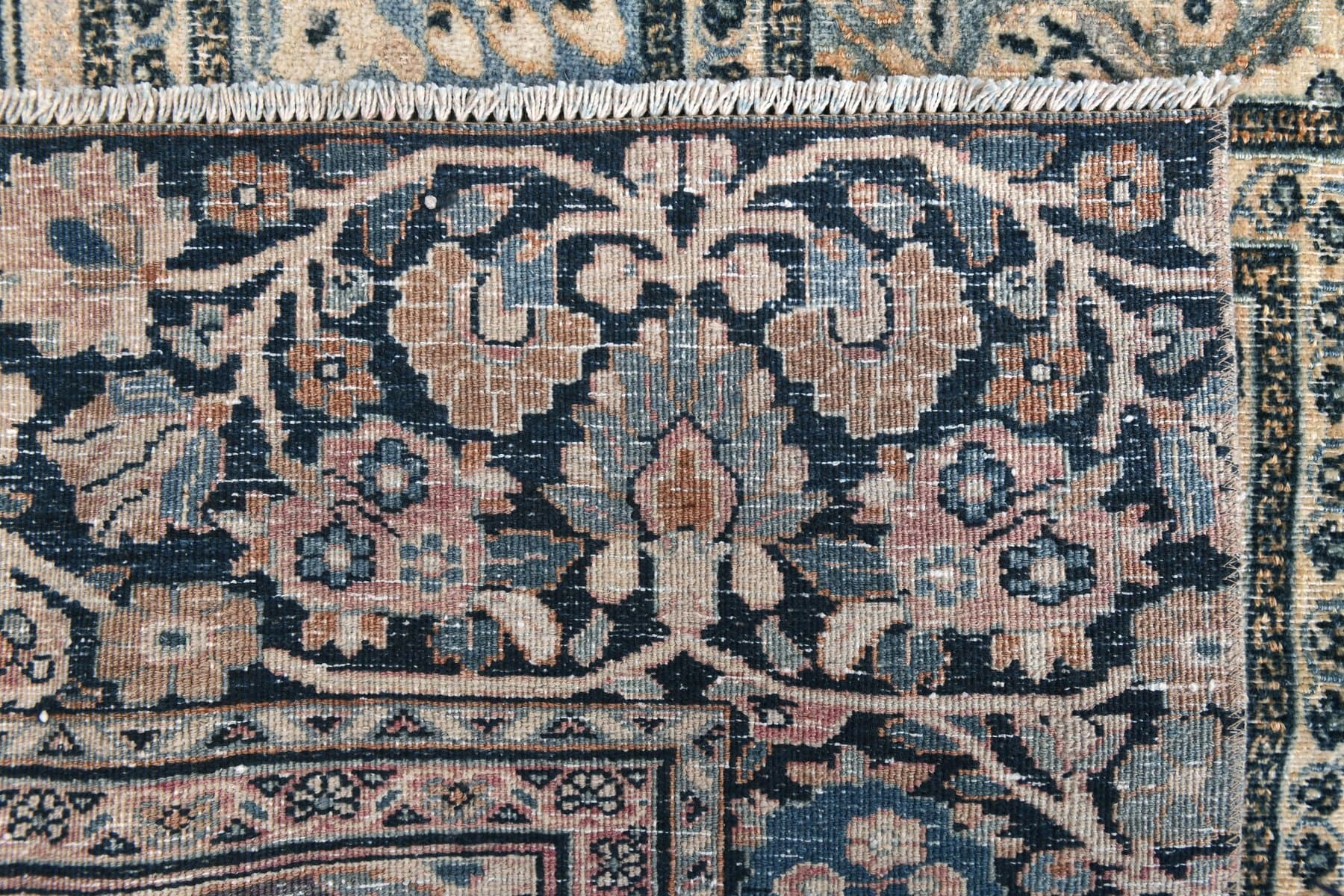 Rug 386x266 cm, grey, wool, Turkey, 1970s. - 211524