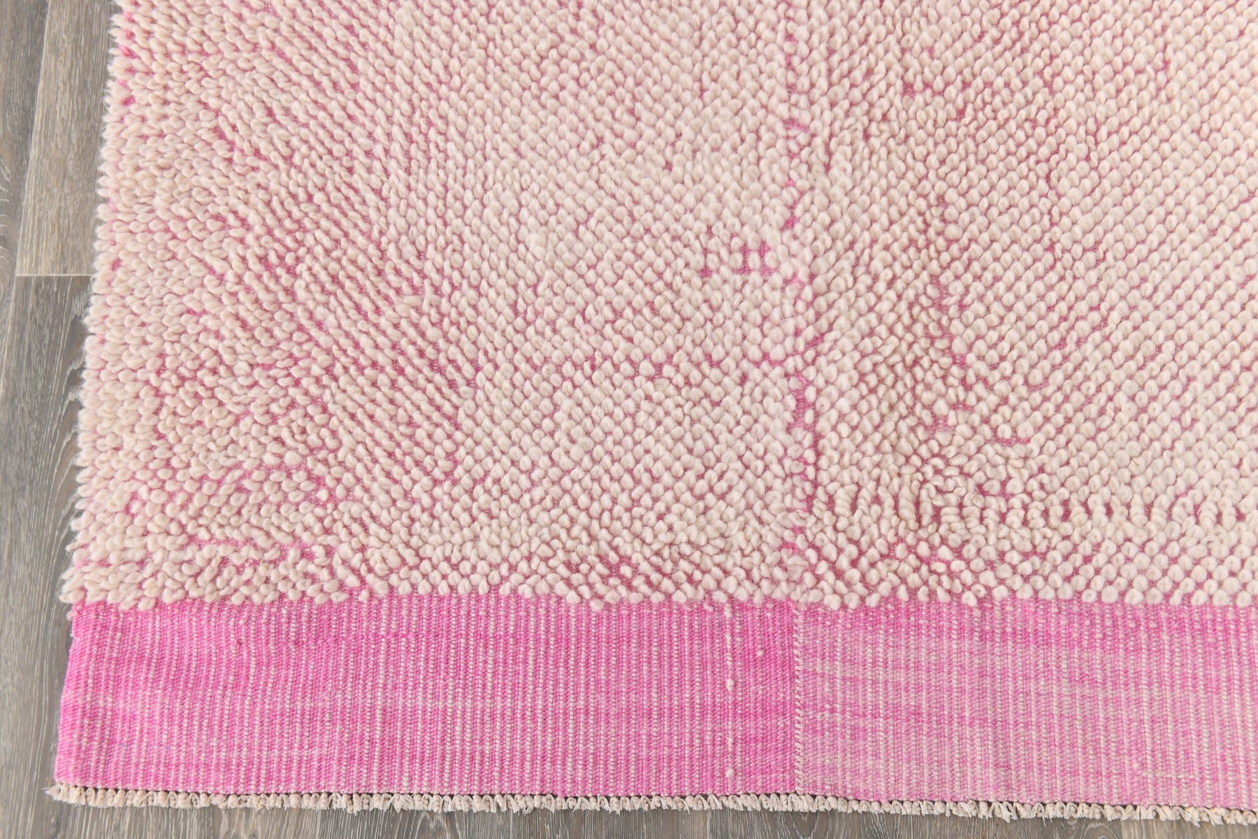 Kilim 301x259 cm, pink, wool, 1980s - 211448