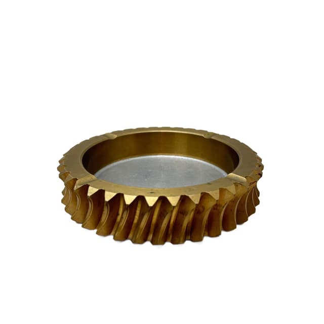 Popielnica, mosiądz złoty, stal srebrny, Szwecja, lata 70. - WYMIARY