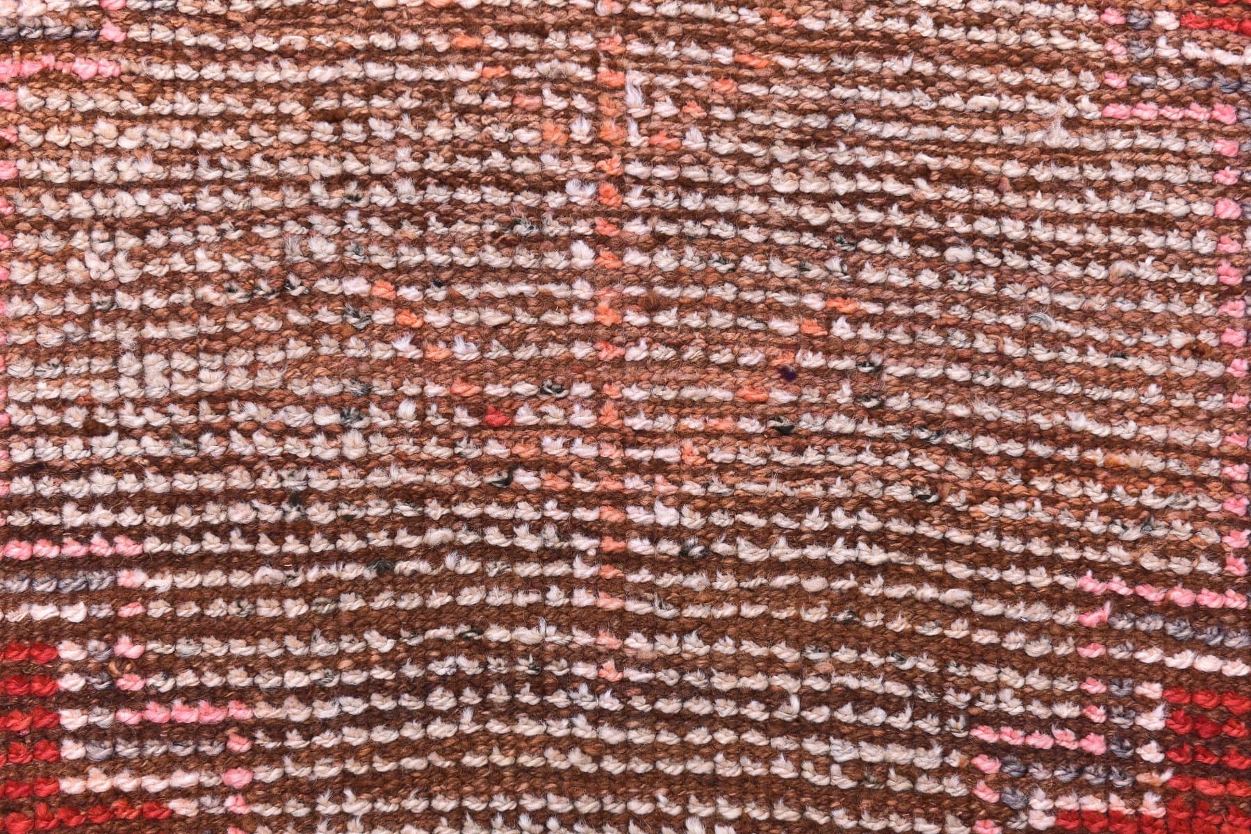 Chodnik 82x372 cm, czerwony, wełna, Turcja, lata 70. - 211859