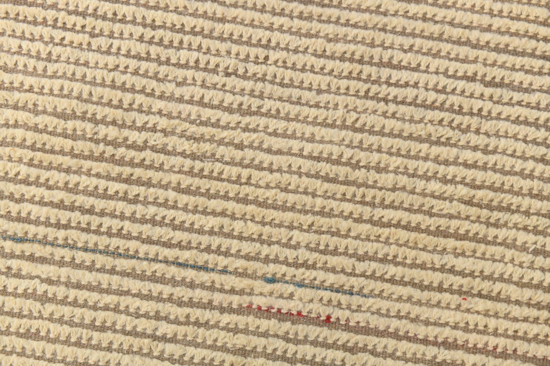 Chodnik 82x306 cm, beżowy, wełna, lata 70. - 212515