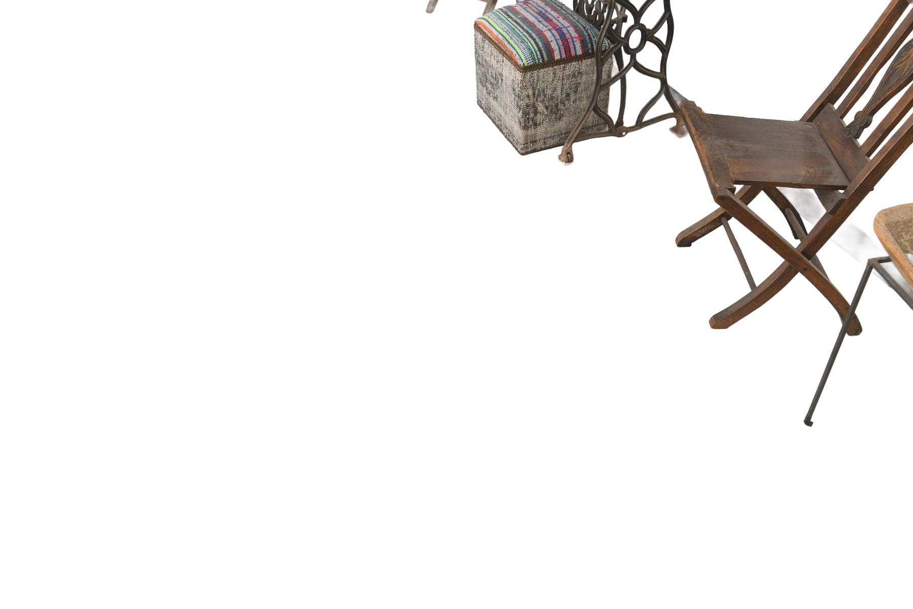 Chodnik 82x306 cm, beżowy, wełna, lata 70. - 212507