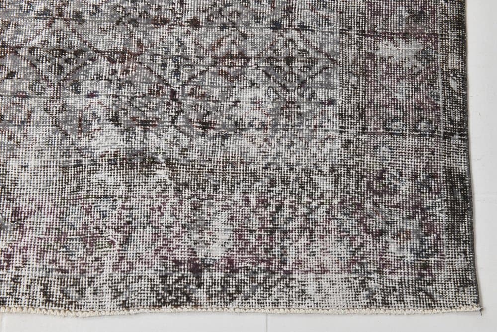 Dywan 172x290 cm, szary, wełna, lata 70. - 212442