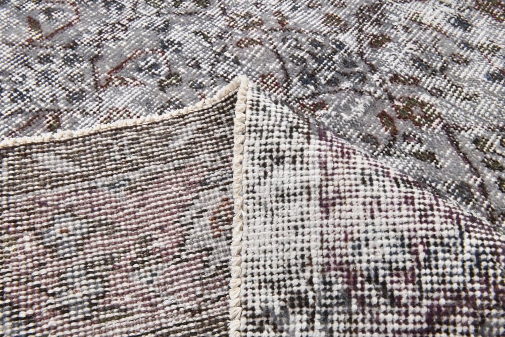 Dywan 172x290 cm, szary, wełna, lata 70. - 212444