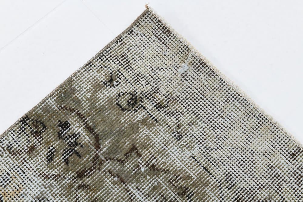 Chodnik 70x295 cm, szary, wełna, Turcja, lata 60. - 212266