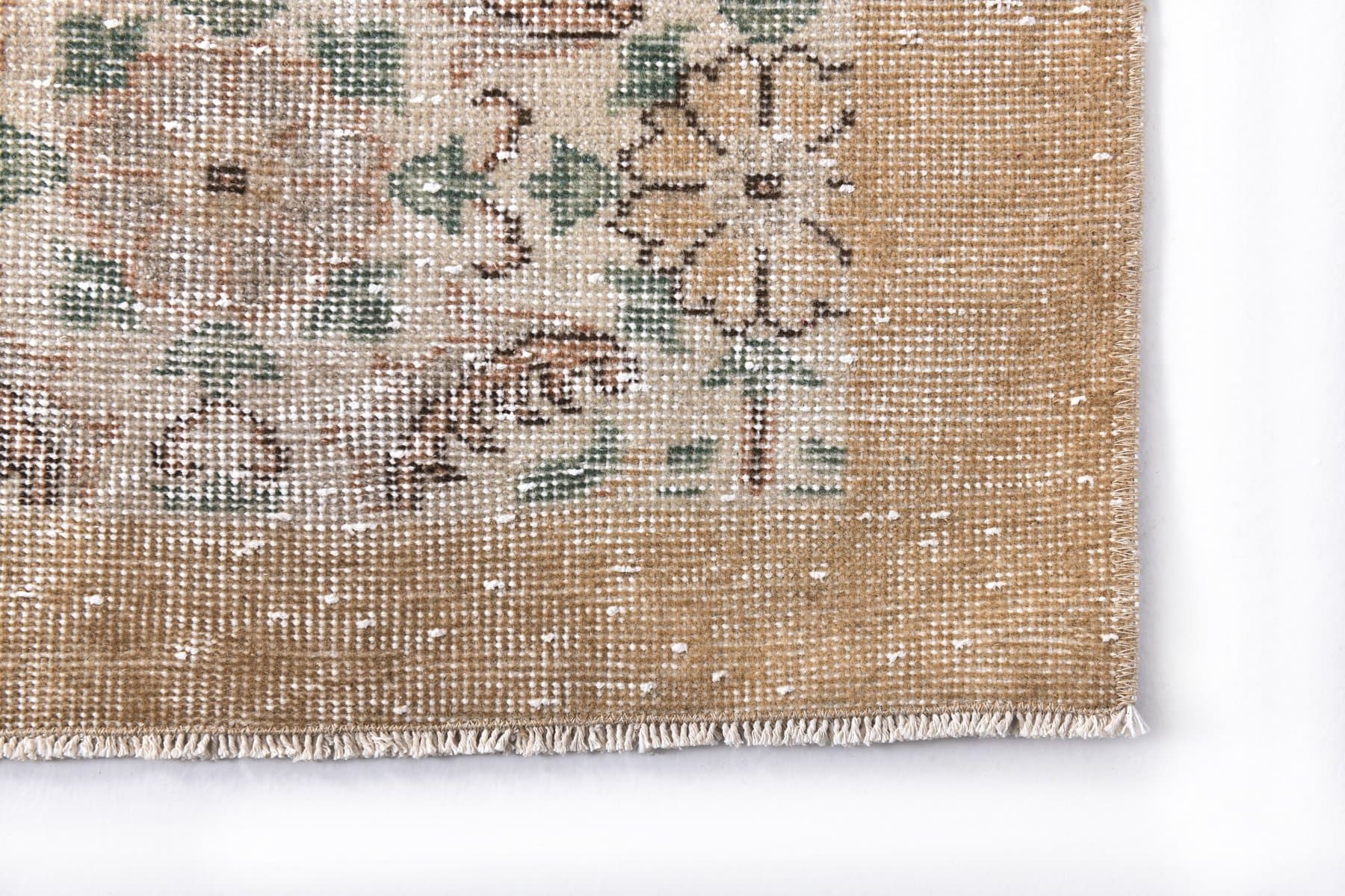 Dywan 202x313 cm, beżowy, wełna, Turcja, lata 70. - 212208