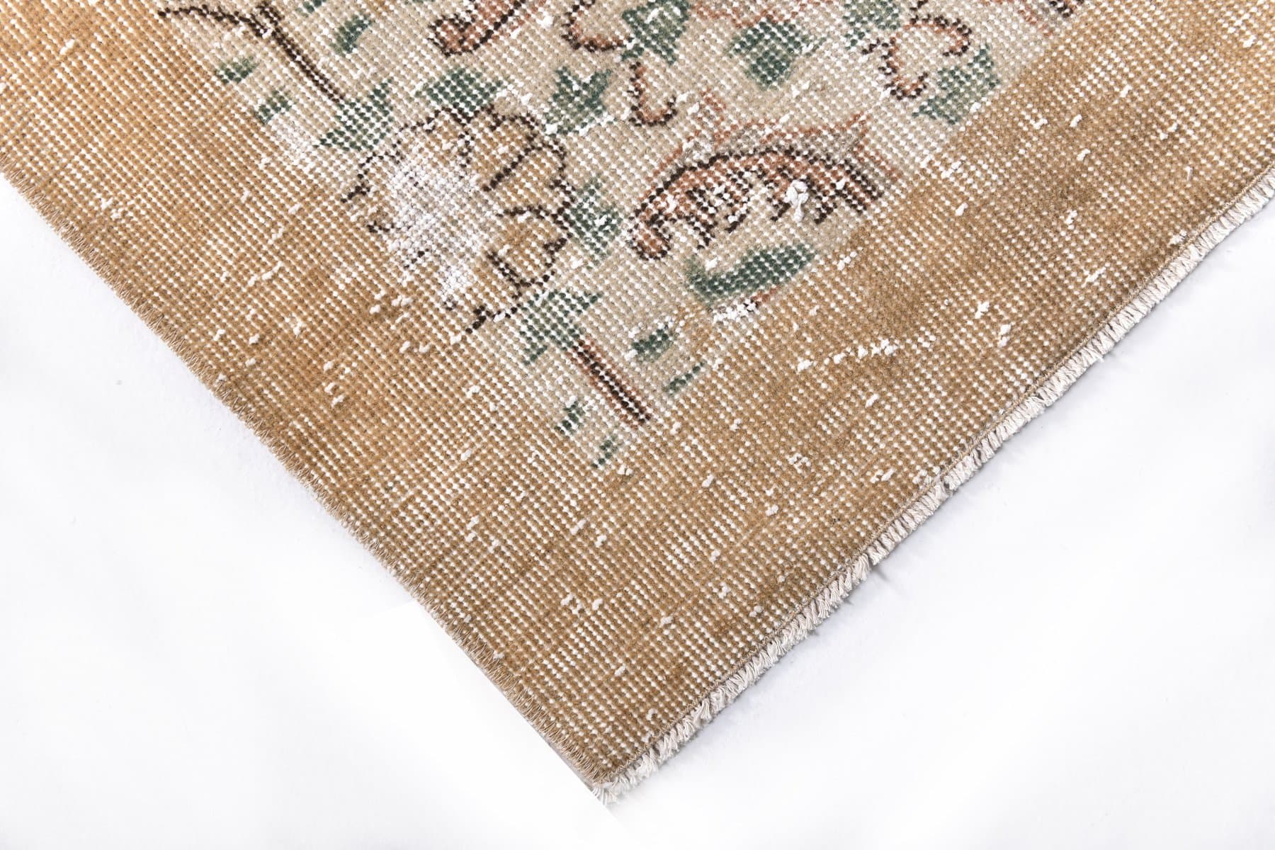 Dywan 202x313 cm, beżowy, wełna, Turcja, lata 70. - 212206