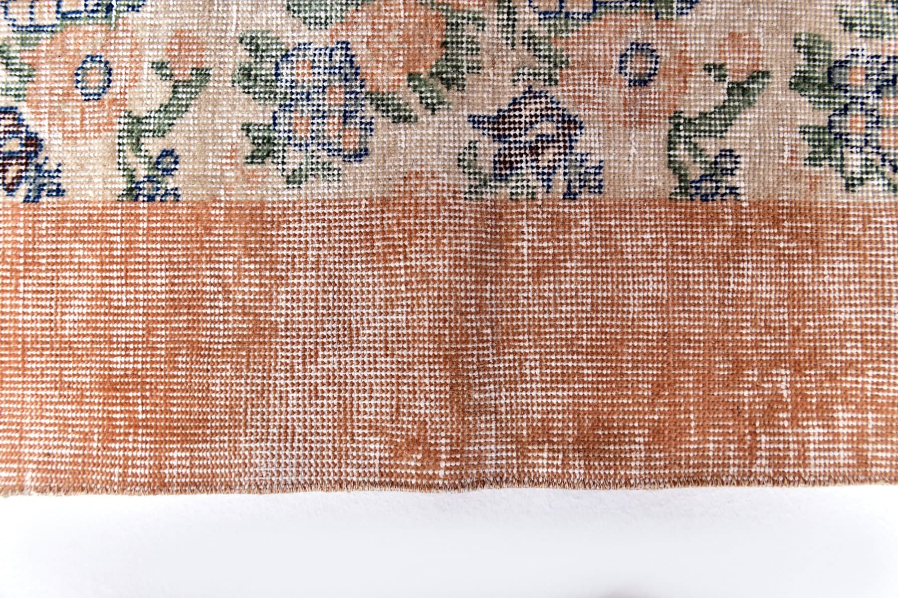 Dywan 301x207 cm, beżowy, wełna, lata 60. - 212975