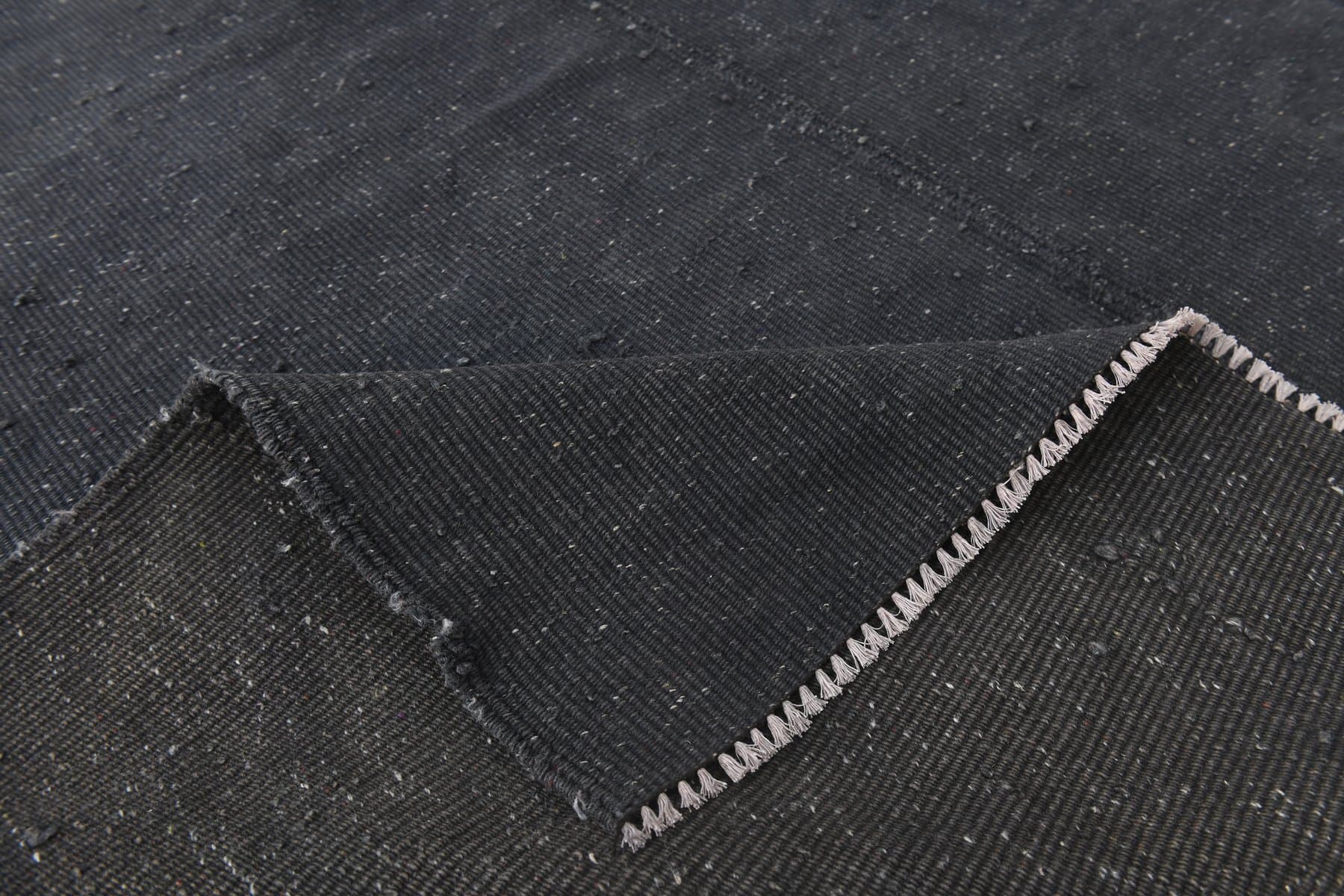 Kilim 333x231 cm, szary, wełna, lata 70. - 212844