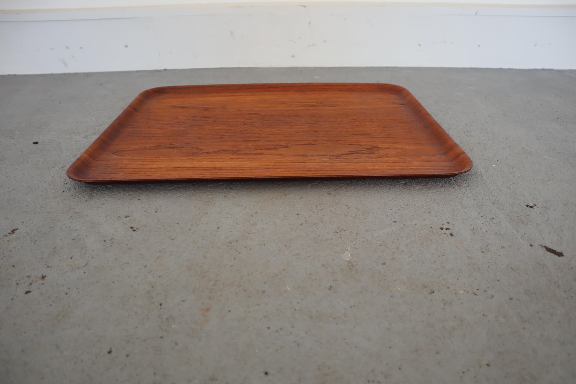 Tekowa taca, Polska, lata 70. - 15554