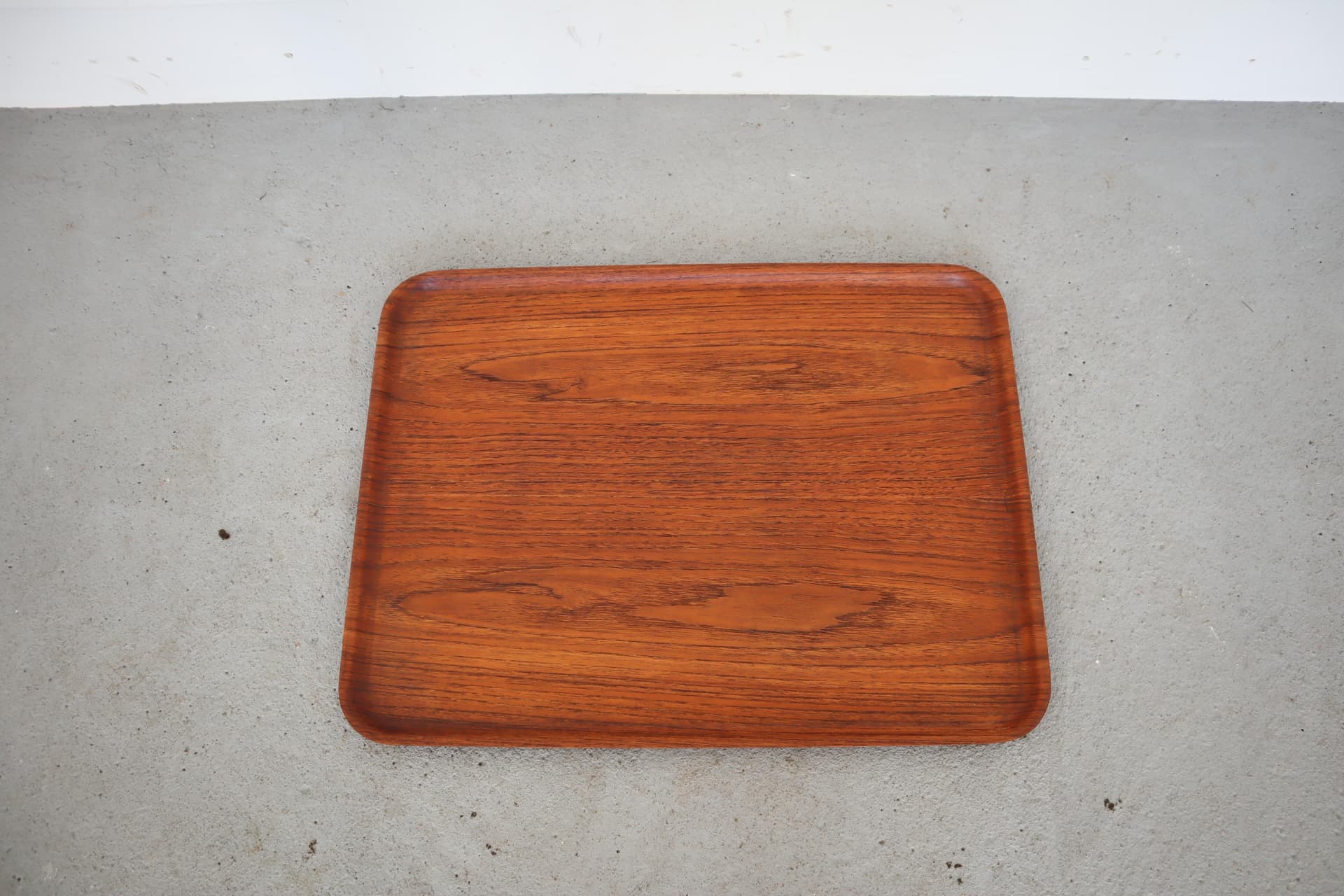 Tekowa taca, Polska, lata 70. - 15555