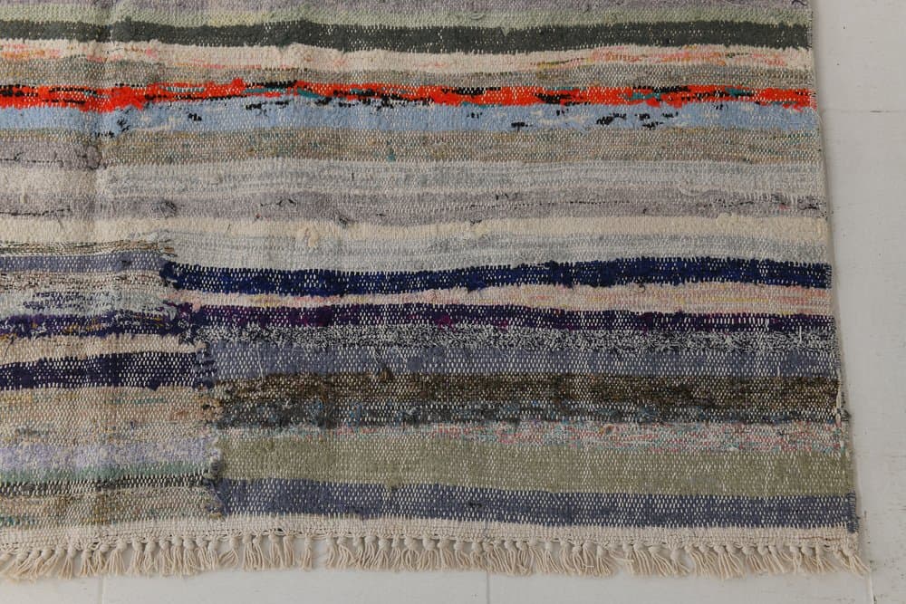 Rug 170x266 cm, Blue, Green, Wool, 1960s - 213306