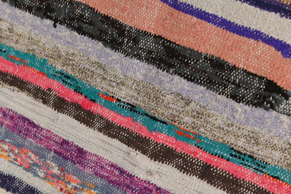 Rug 170x266 cm, Blue, Green, Wool, 1960s - 213303