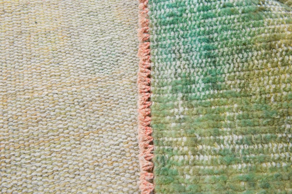 Dywan 185x295 cm, zielony, wełna, lata 60. - 213260