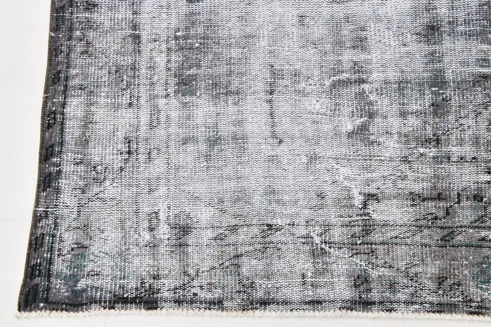 Dywan 179x271 cm, szary, wełna, lata 60. - 213257