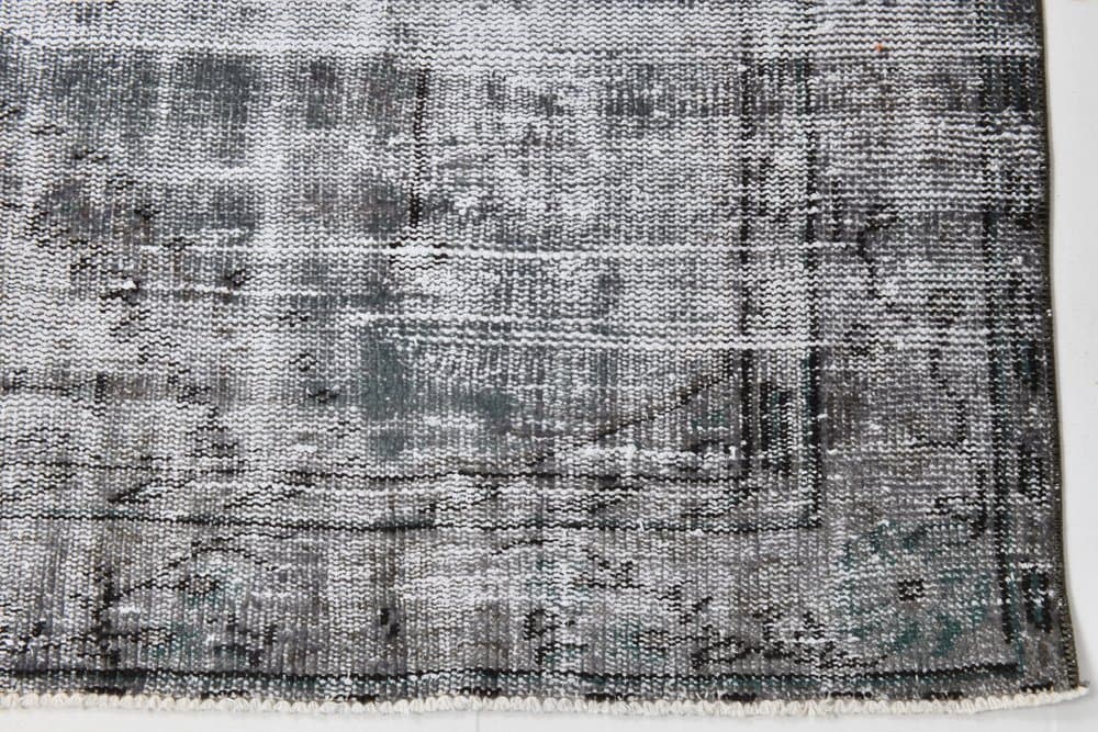 Dywan 179x271 cm, szary, wełna, lata 60. - 213248