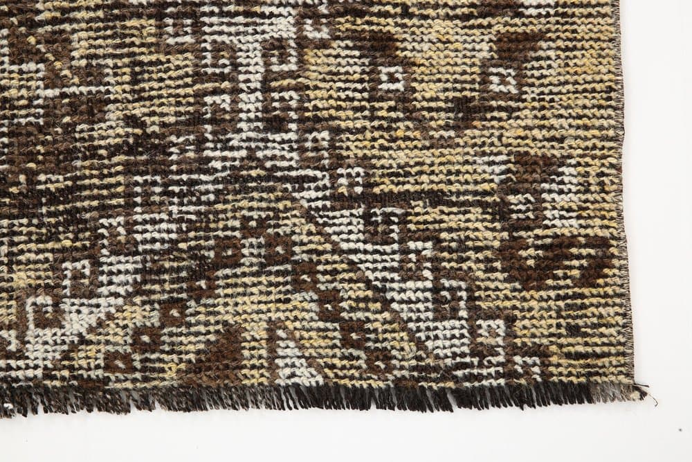 Dywan 209x104 cm, beżowy, wełna, Turcja, lata 50. - 214035