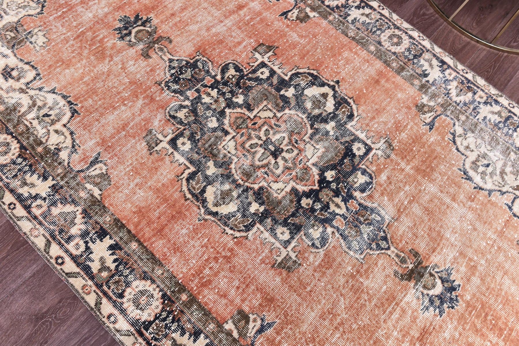 Dywan 146x255 cm, czerwony, wełna, Turcja, lata 70. - 213987