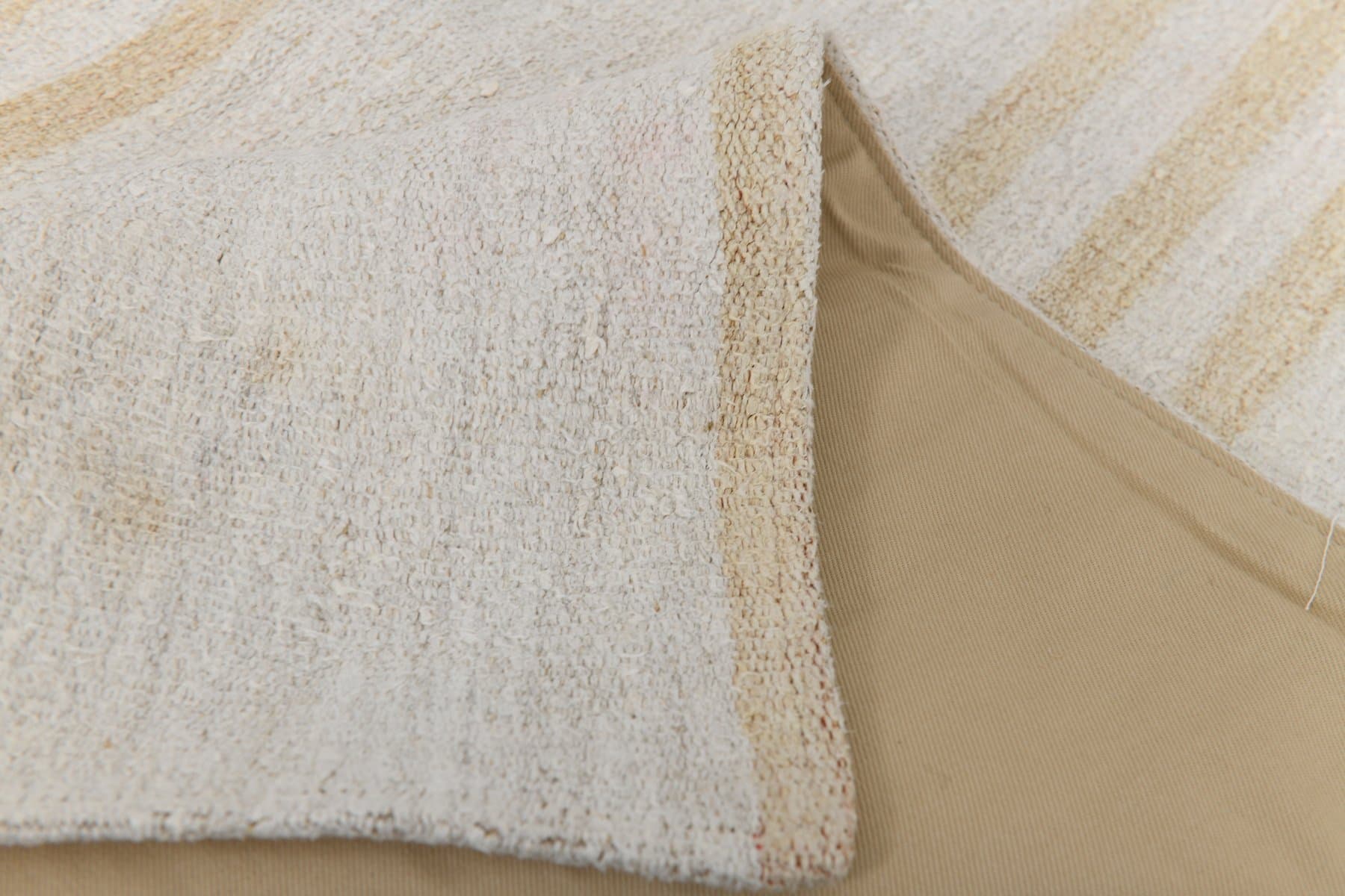 Kilim 287x370 cm, ivory, hemp, 1980s - 214280