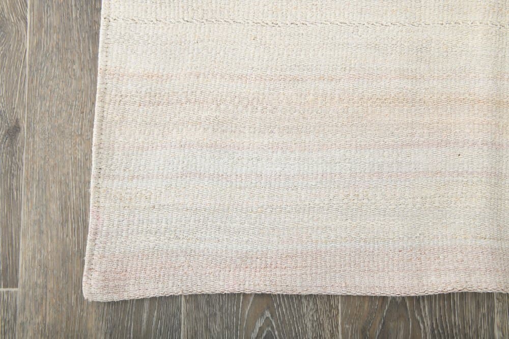 Kilim 178x183 cm, beżowy, konopie, lata 70. - 214548