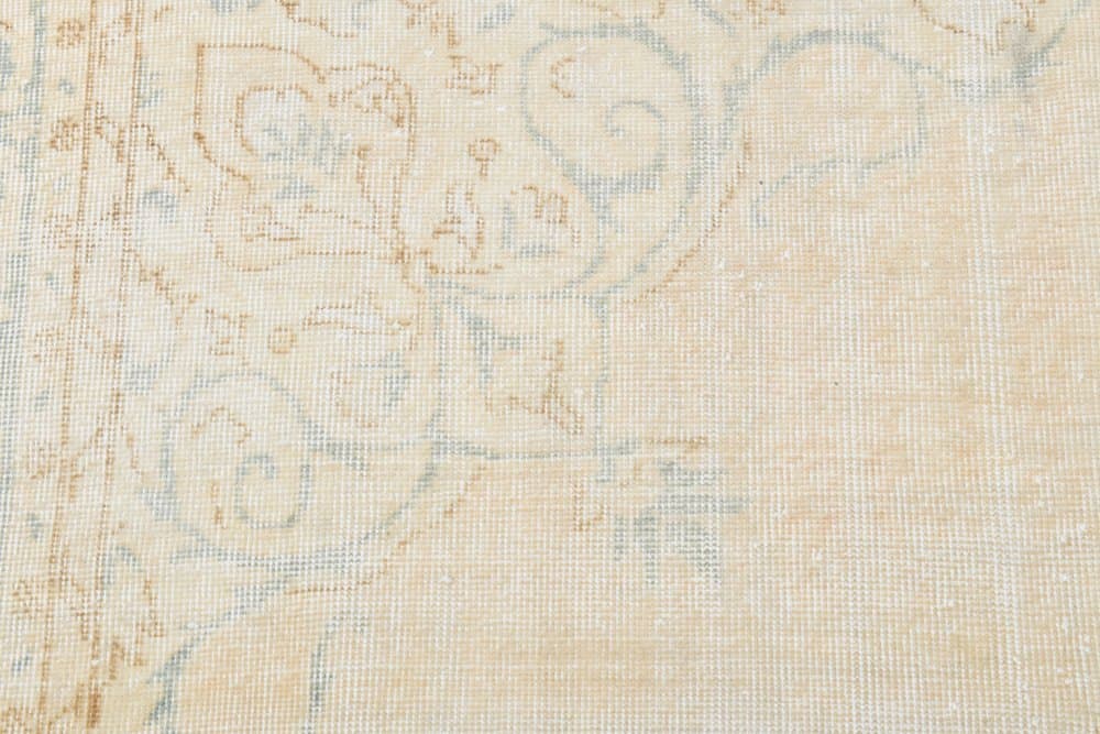 Dywan 200x322 cm, beżowy, wełna, lata 70. - 215256