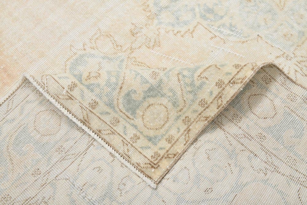 Dywan 200x322 cm, beżowy, wełna, lata 70. - 215255