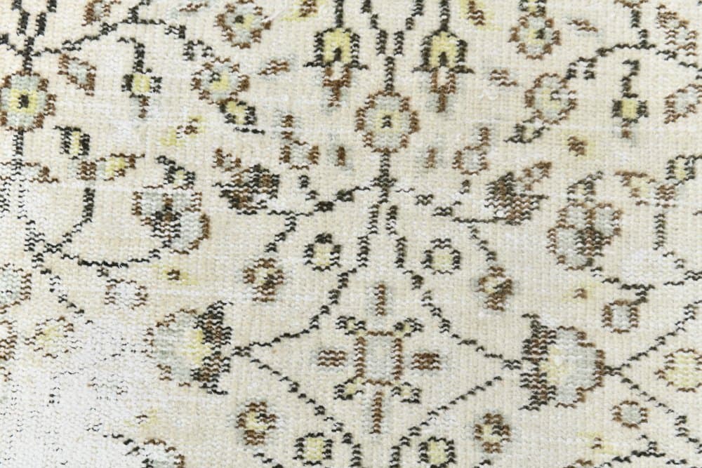 Dywan 195x78 cm, beżowy, wełna, lata 70. - 215603