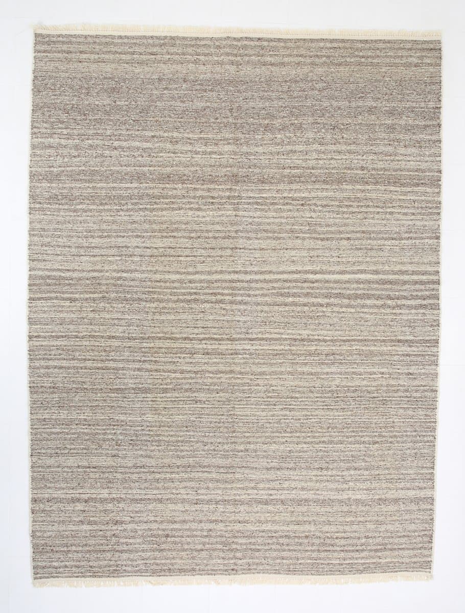 Kilim 245x325 cm, beżowy, wełna, lata 70. - 215475