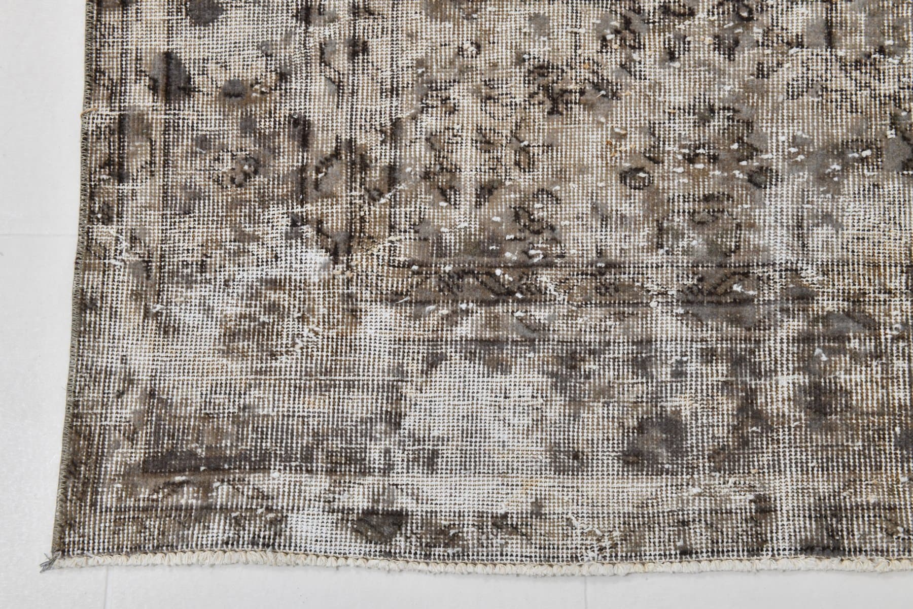 Rug 198x307 cm, grey, wool, Turkey, 1950s - 215340