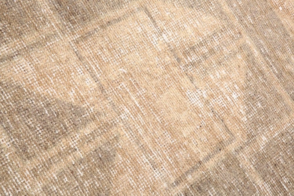 Runner Rug 410x92 cm, beige, wool, Turkey, 1960s. - 219367