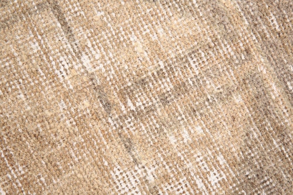 Runner Rug 410x92 cm, beige, wool, Turkey, 1960s. - 219366