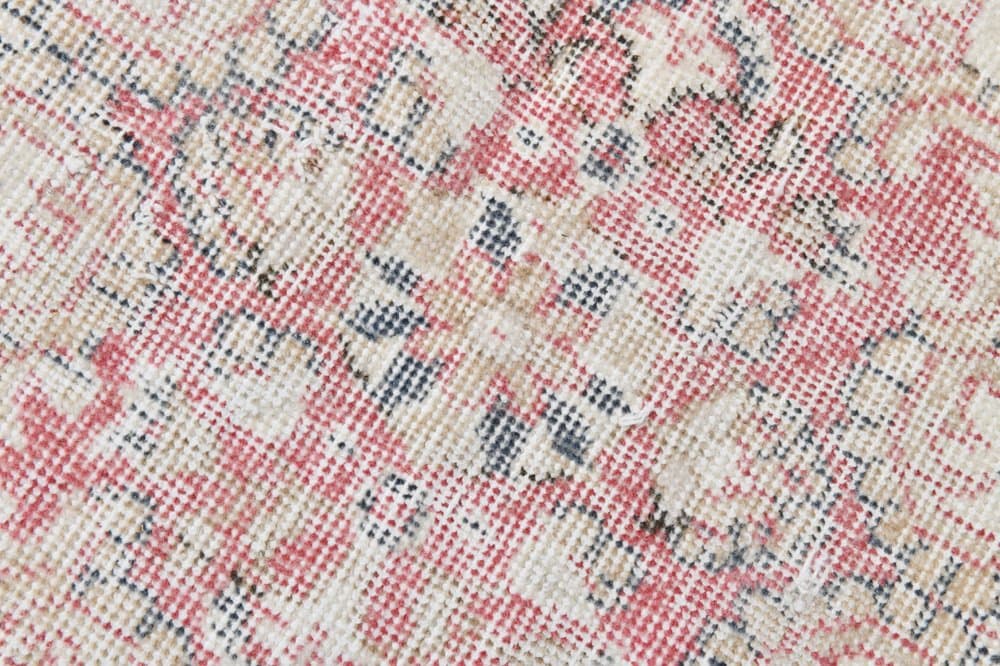 Rug 305x206 cm, pink, wool, Turkey, 1970s. - 219307