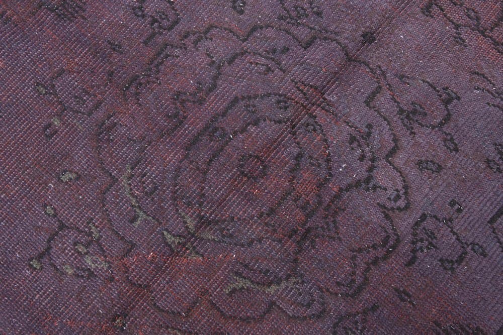 Dywan 230x140 cm, bordowy, wełna, Turcja, lata 60. - 219193