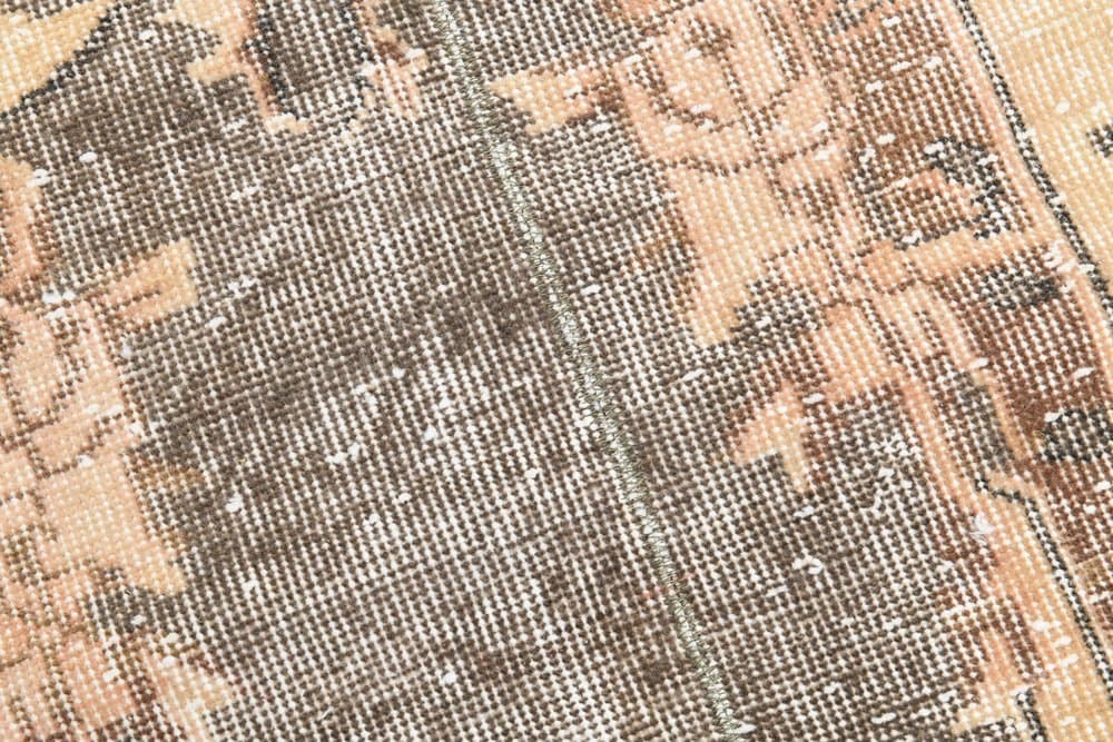 Runner Rug 84x306 cm, beige, wool, Turkey, 1970s - 219147