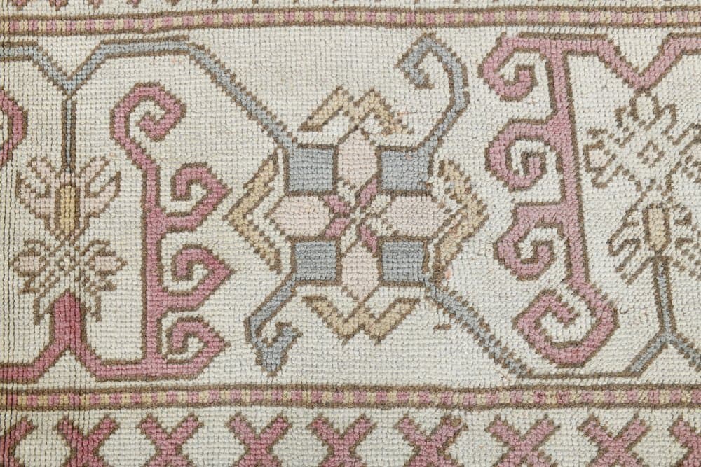 Dywan Oushak 452x403 cm, beżowy, wełna, Turcja, lata 60. - 219128