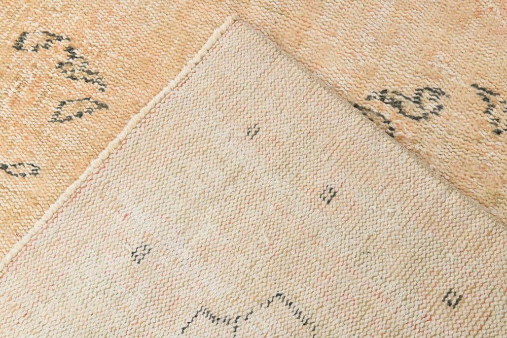 Dywan 185x310 cm, pomarańczowy, wełna, Turcja, lata 60. - 219082